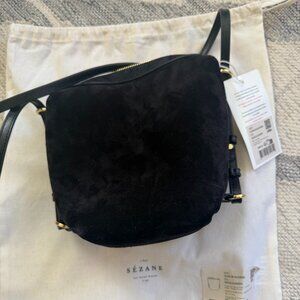 NWT Sold Out Sezane Lou Bag in Black